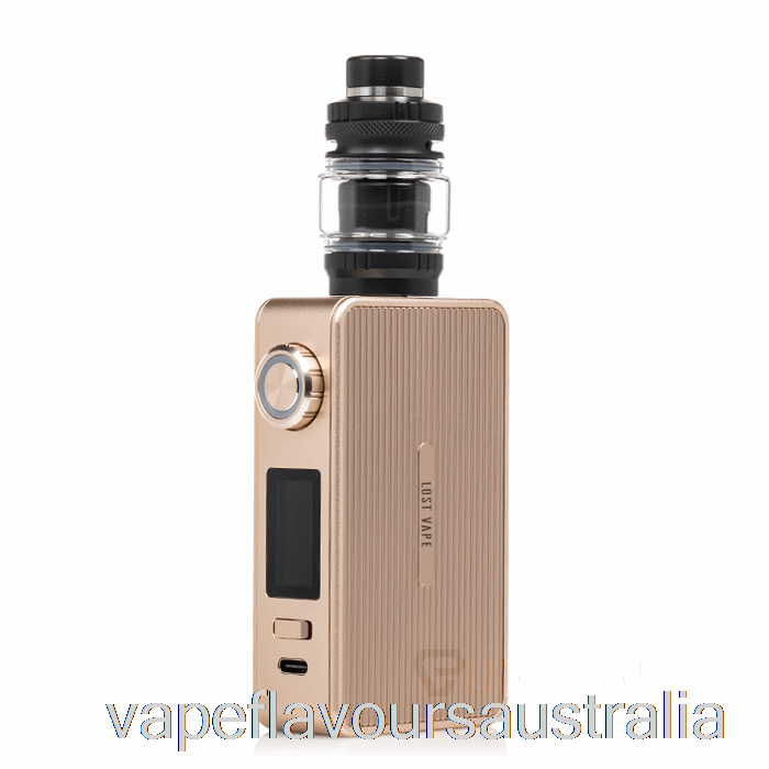 Vape Nicotine Australia Lost Vape Centaurus M200 Starter Kit Champagne